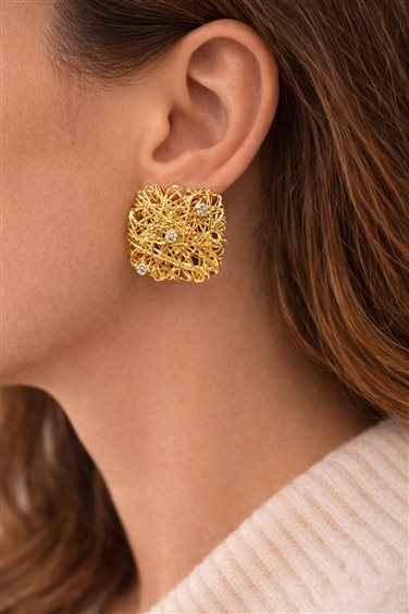 Orecchini Cianfrone Gioielli Donna in Oro OROR-93-198 - OROR-93-198